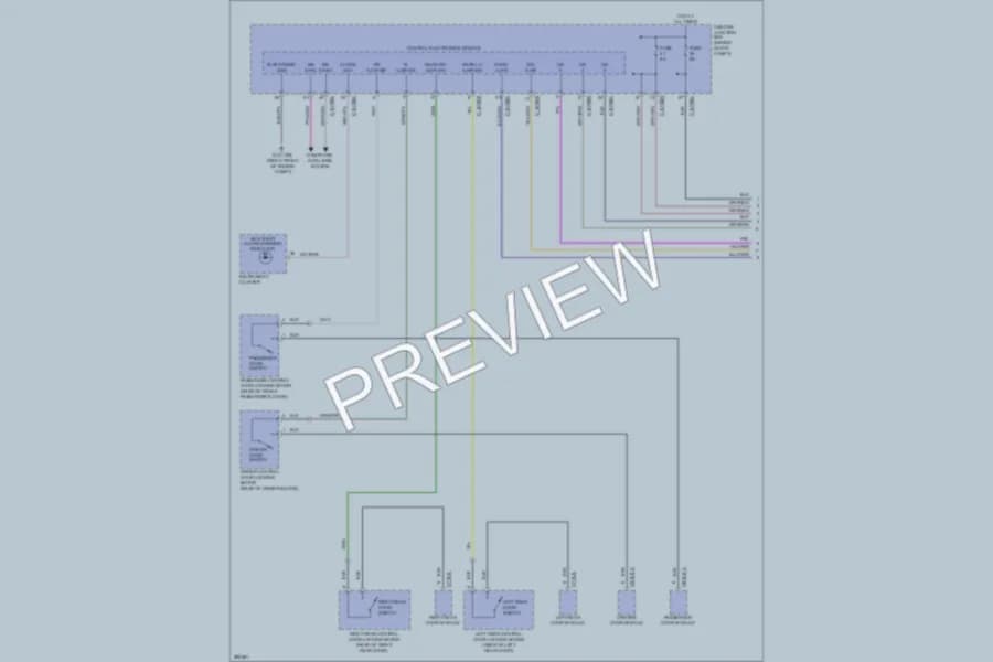 2010 LandRover LR2 Anti Theft wiring diagram preview