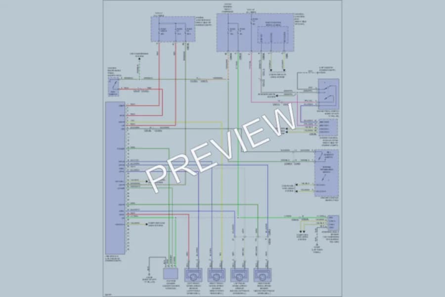 2010 LandRover LR4 Anti Lock Brakes wiring diagram preview
