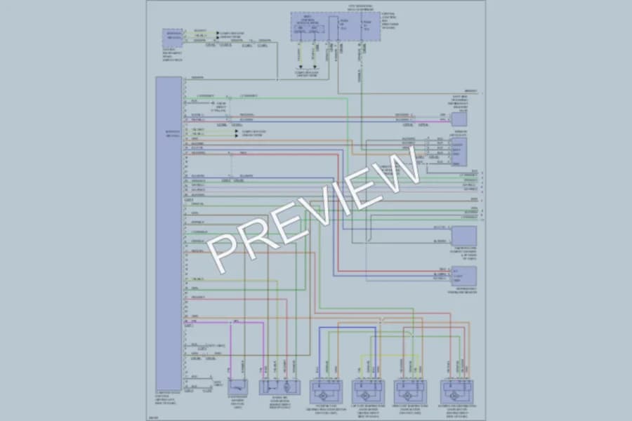2010 LandRover RangeRoverSport Air Conditioning wiring diagram preview