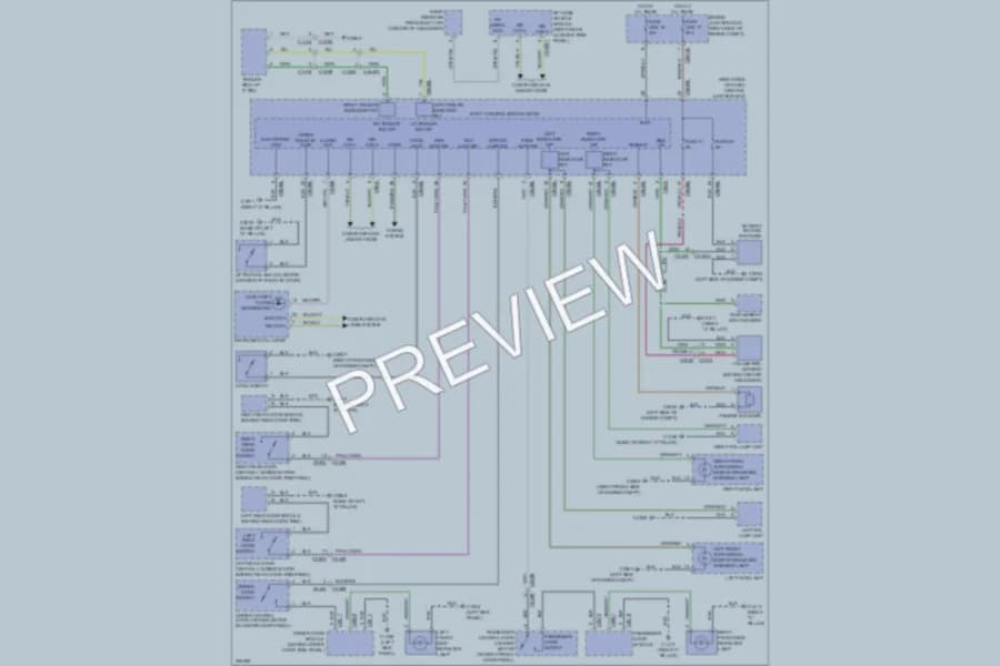 2010 LandRover RangeRoverSport Anti Theft wiring diagram preview