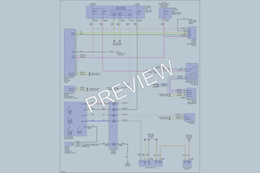 2010 LandRover RangeRoverSport Cruise Control wiring diagram preview
