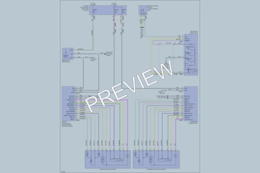 2010 LandRover RangeRoverSport Memory Systems wiring diagram preview