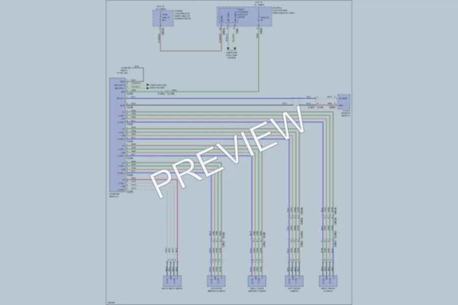 2010 LandRover RangeRoverSport Navigation wiring diagram preview