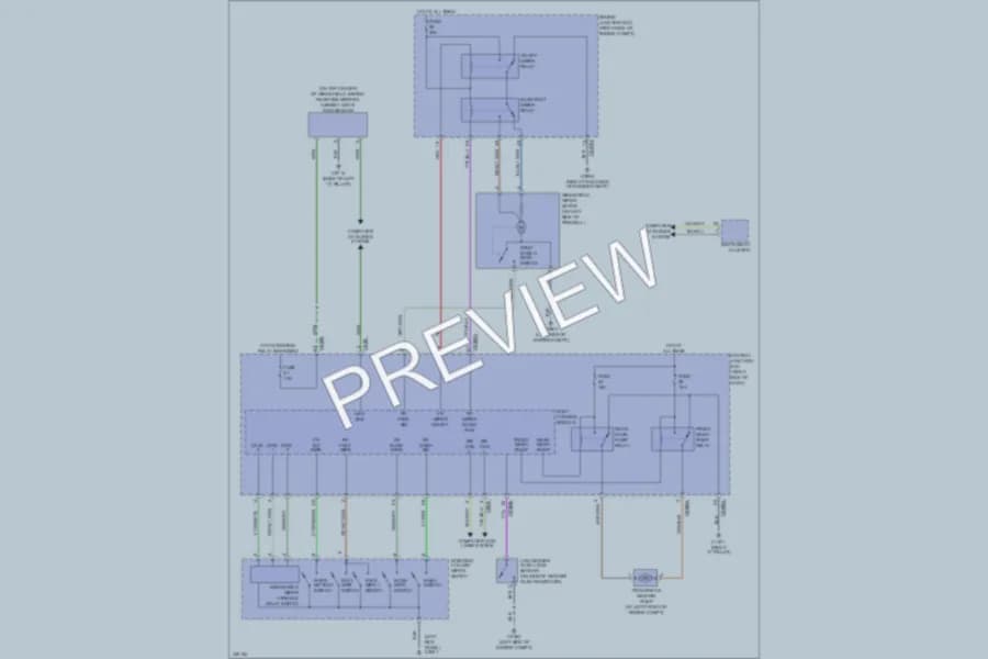2010 LandRover RangeRoverSport Wiper Washer wiring diagram preview