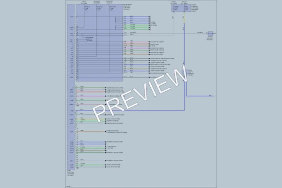 2010 Lexus ES350 Body Control Modules wiring diagram preview