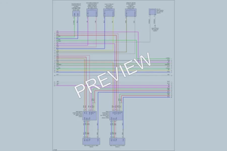 2010 Lexus GS460 Anti Theft wiring diagram preview