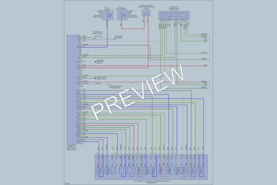 2010 Lexus GS460 Transmission wiring diagram preview