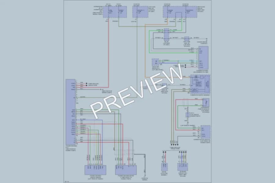2010 Lexus IS250C Electronic Power Steering wiring diagram preview