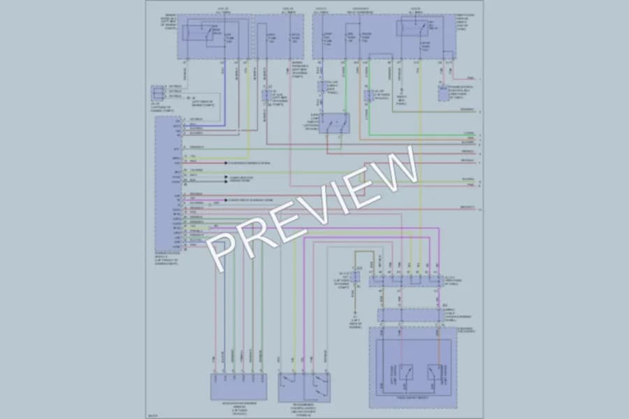 2010 Lexus IS250C Transmission wiring diagram preview