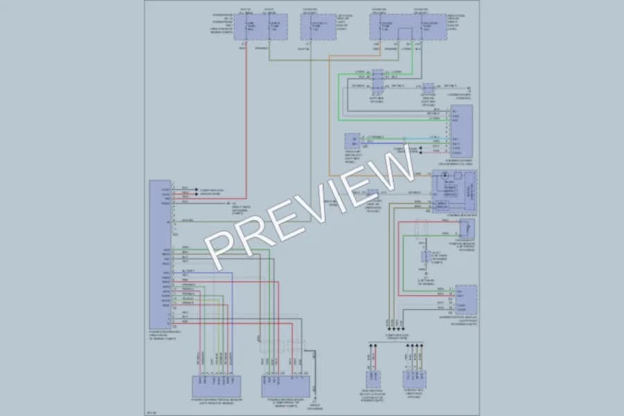 2010 Lexus IS350 Electronic Power Steering wiring diagram preview