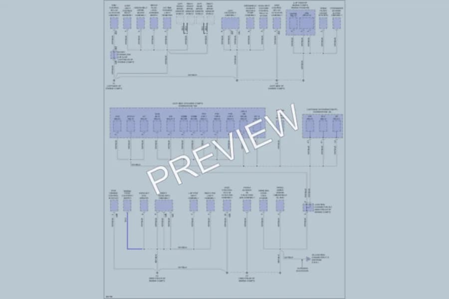 2010 Lexus LX570 Ground Distribution wiring diagram preview