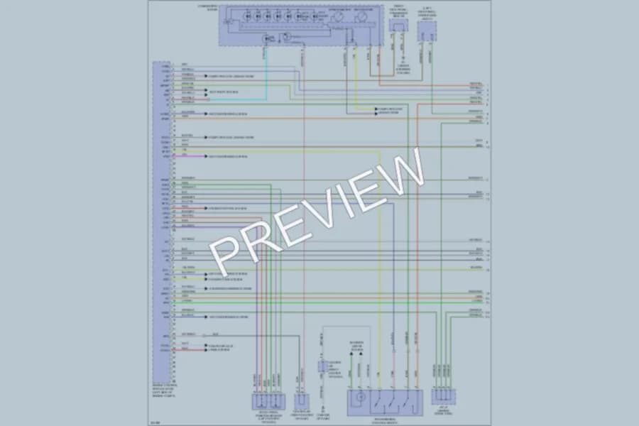 2010 Lexus SC430 Engine Performance wiring diagram preview
