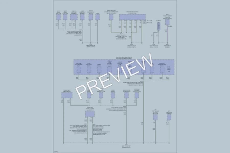 2010 Lincoln MKT Ground Distribution wiring diagram preview