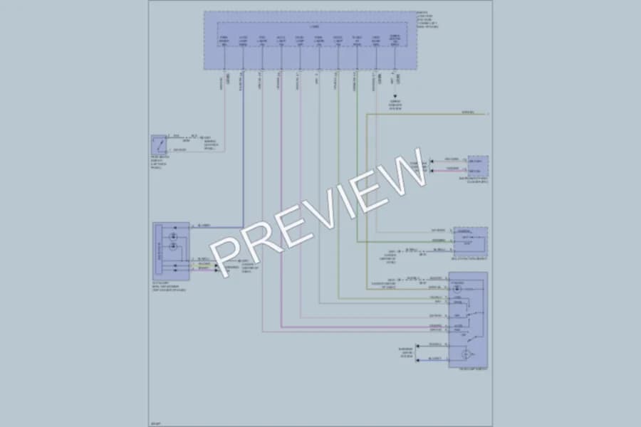 2010 Lincoln MKT Headlights wiring diagram preview