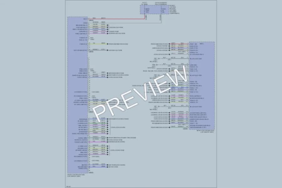 2010 Lincoln MKX Body Control Modules wiring diagram preview