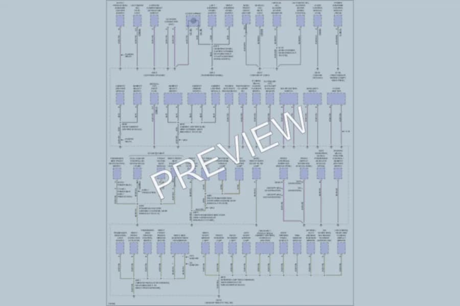 2010 Lincoln MKZ Ground Distribution wiring diagram preview