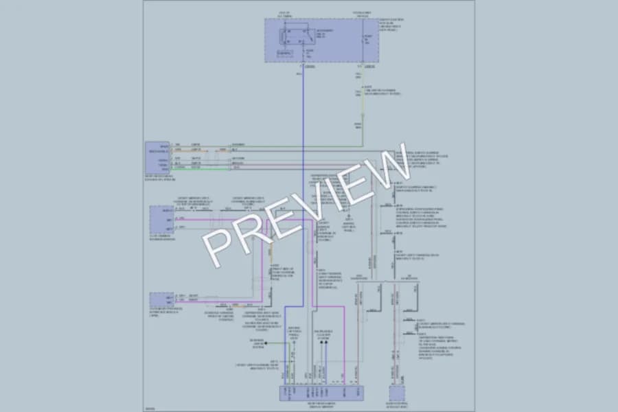 2010 Lincoln NavigatorL Navigation wiring diagram preview