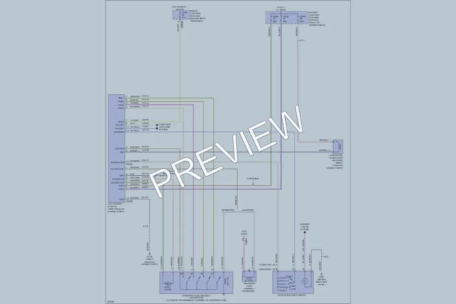 2010 Lincoln NavigatorL Transmission wiring diagram preview