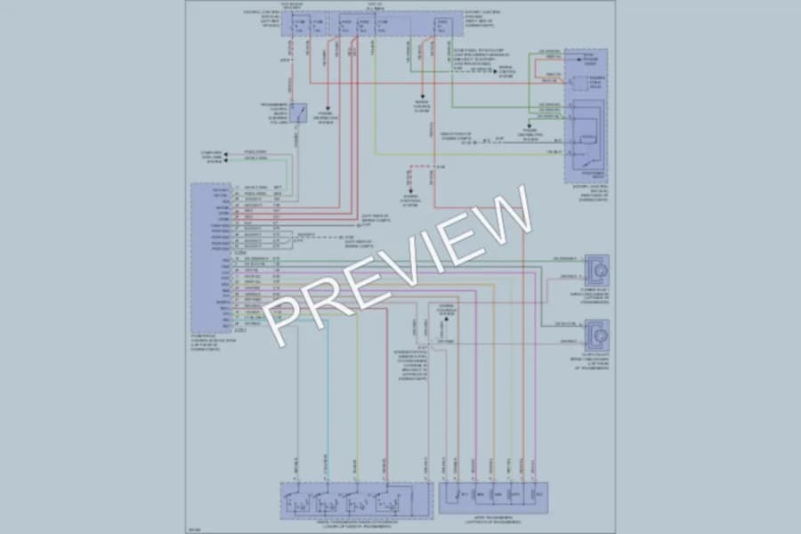 2010 Lincoln TownCar Transmission wiring diagram preview