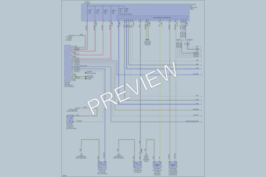 2010 MINI CooperClubman Anti Theft wiring diagram preview
