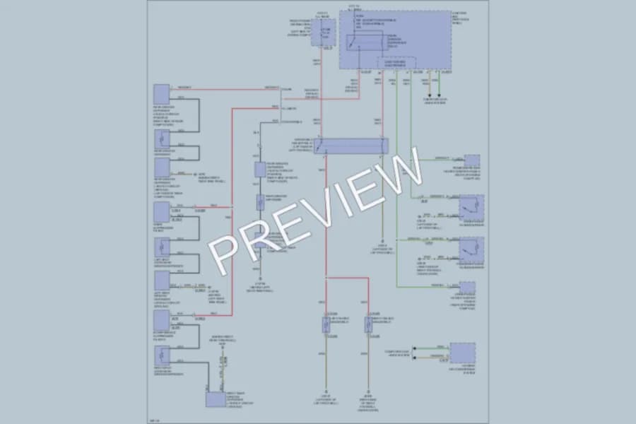 2010 MINI CooperClubman Defoggers wiring diagram preview