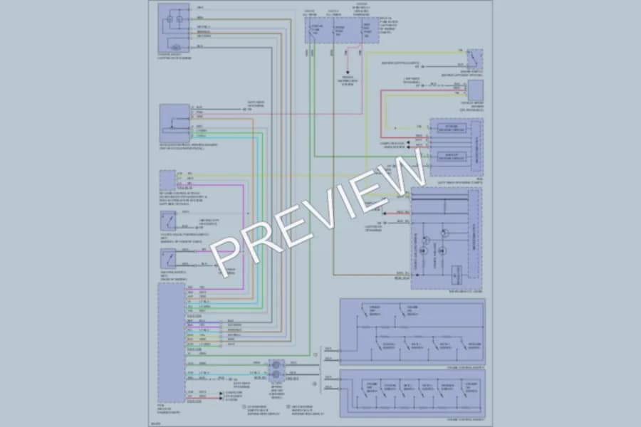 2010 Mazda 3 Cruise Control wiring diagram preview