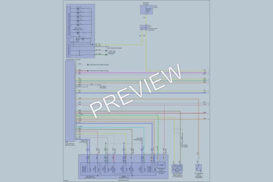 2010 Mazda 3 Transmission wiring diagram preview