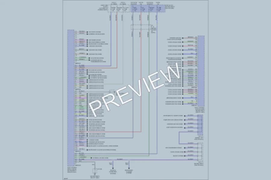 2010 Mazda 5 Body Control Modules wiring diagram preview