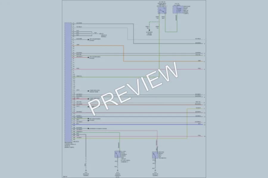 2010 Mazda 5 Engine Performance wiring diagram preview