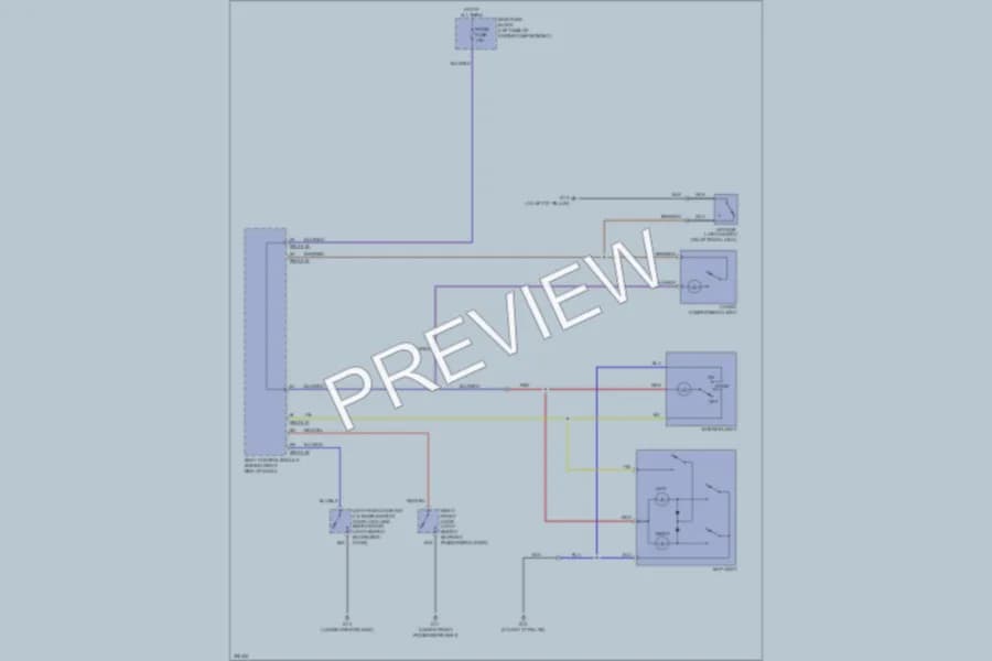 2010 Mazda 5 Interior Lights wiring diagram preview