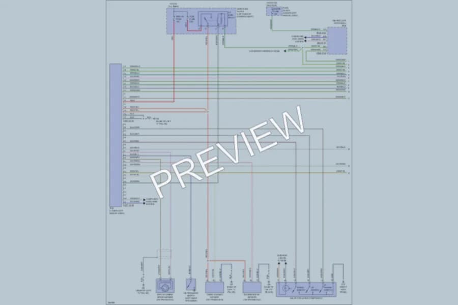 2010 Mazda 6 Transmission wiring diagram preview