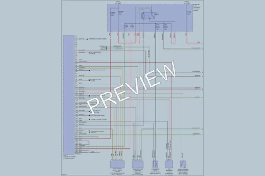2010 Mazda CX7 Engine Performance wiring diagram preview