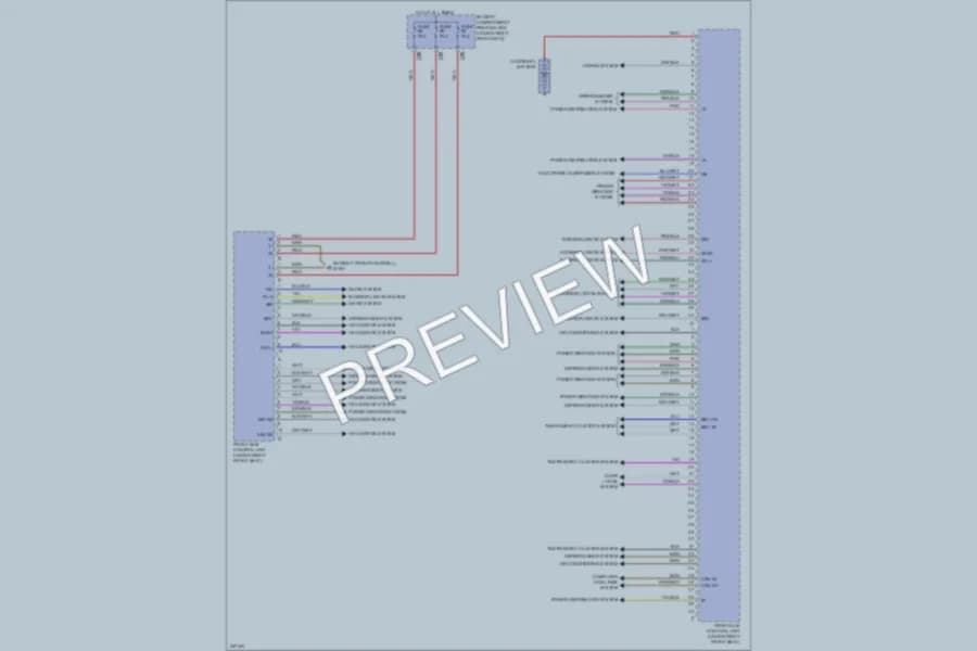 2010 MercedesBenz R350BLUETEC Body Control Modules wiring diagram preview