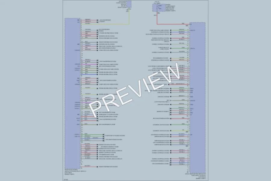 2010 MercedesBenz S400HYBRID Body Control Modules wiring diagram preview