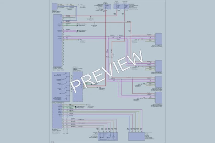 2010 MercedesBenz S400HYBRID Cruise Control wiring diagram preview