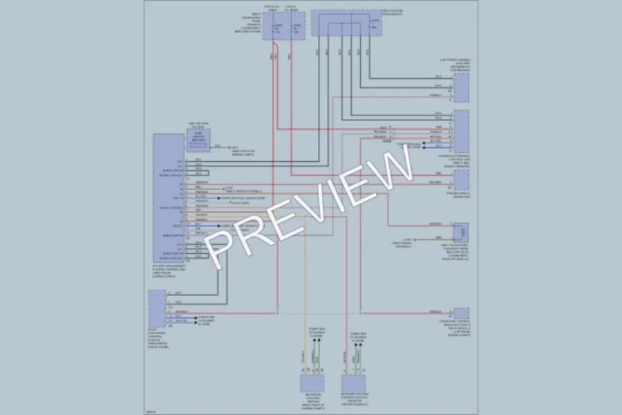 2010 MercedesBenz S400HYBRID Starting Charging wiring diagram preview