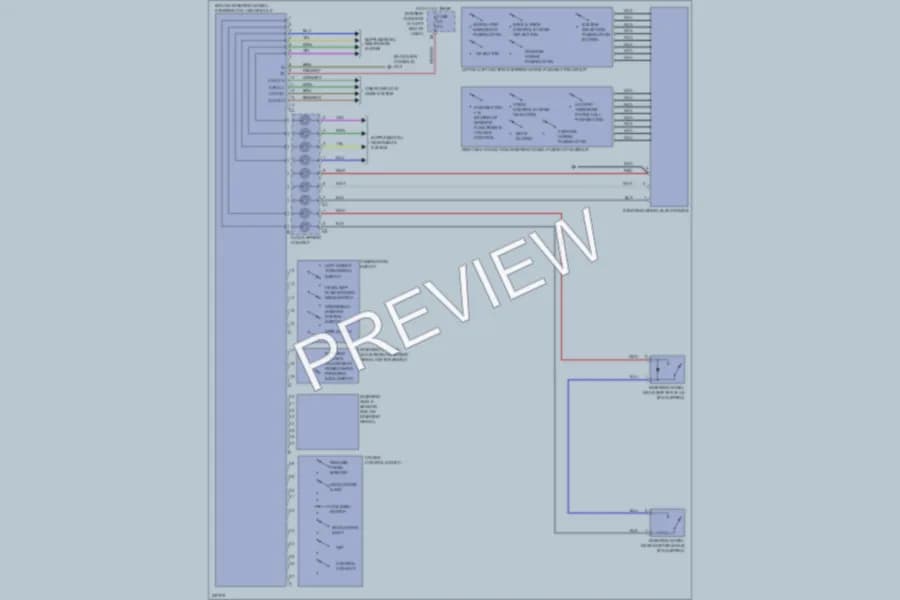 2010 MercedesBenz SLK350 Electronic Power Steering wiring diagram preview