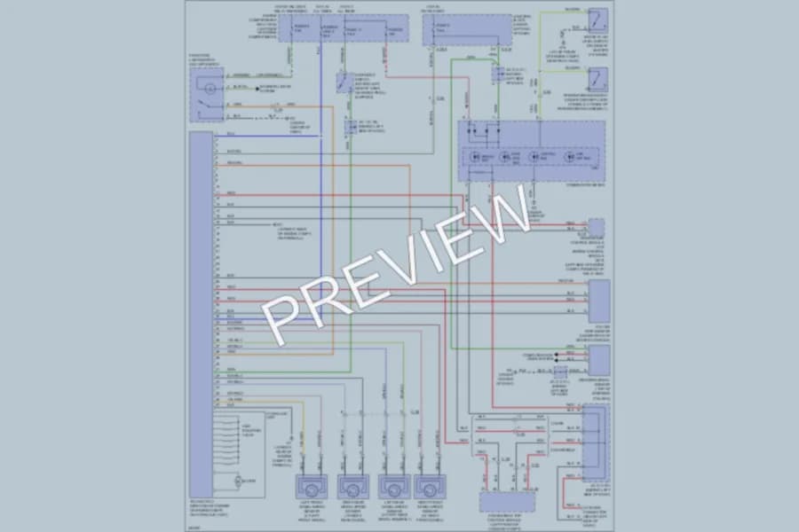 2010 Mitsubishi Eclipse Anti Lock Brakes wiring diagram preview
