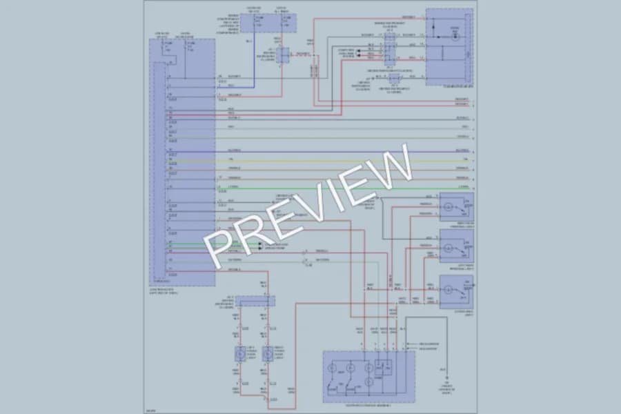 2010 Mitsubishi Endeavor Interior Lights wiring diagram preview