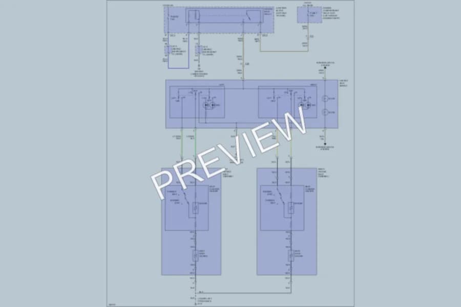 2010 Mitsubishi Endeavor Power Seats wiring diagram preview