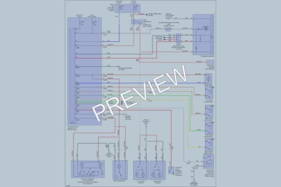 2010 Mitsubishi Galant Interior Lights wiring diagram preview