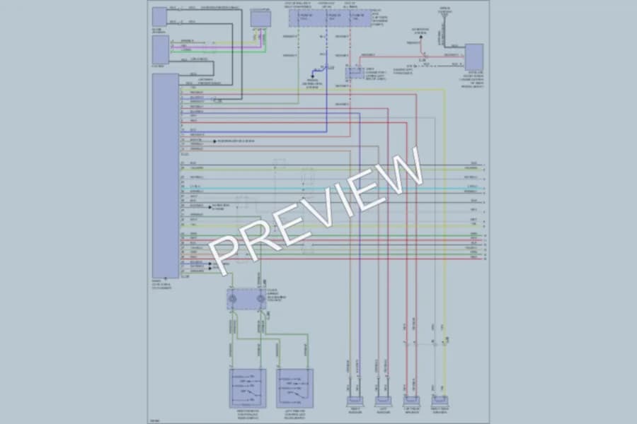 2010 Mitsubishi Galant Radio wiring diagram preview