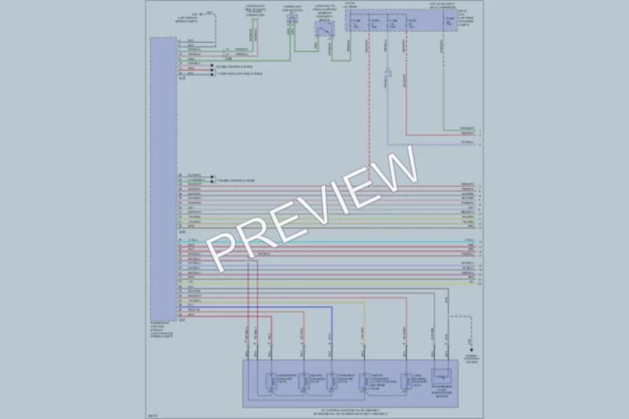 2010 Mitsubishi Galant Transmission wiring diagram preview