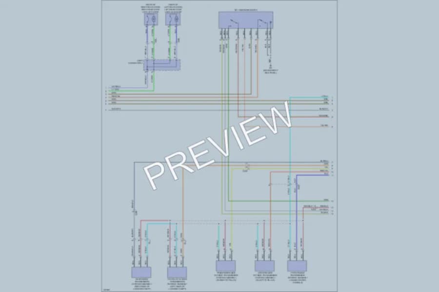 2010 Mitsubishi Lancer Power Door Locks wiring diagram preview