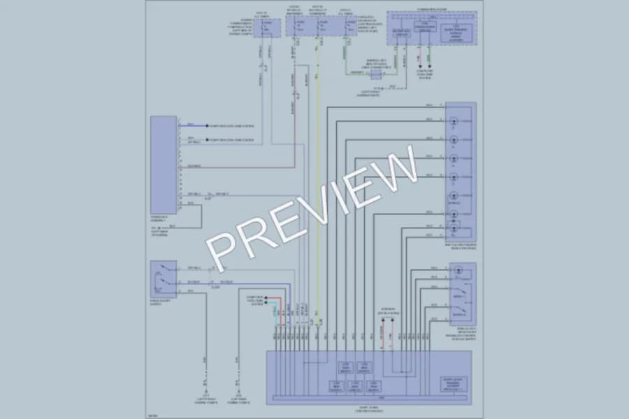 2010 Mitsubishi Lancer Transmission wiring diagram preview