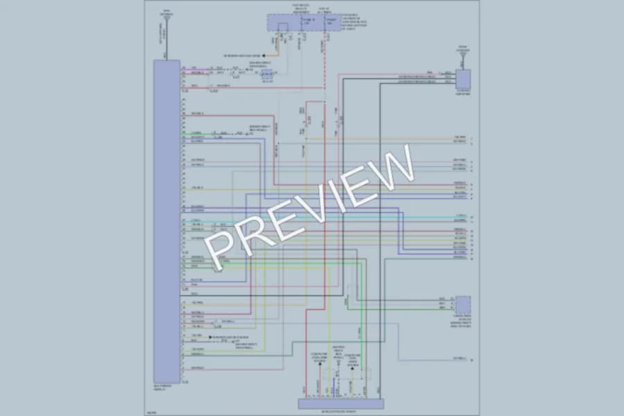 2010 Mitsubishi LancerEvolution Radio wiring diagram preview
