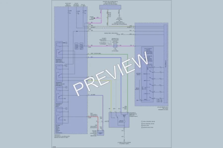 2010 Mitsubishi LancerEvolution Wiper Washer wiring diagram preview