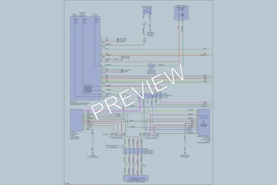 2010 Mitsubishi LancerSportback Anti Theft wiring diagram preview
