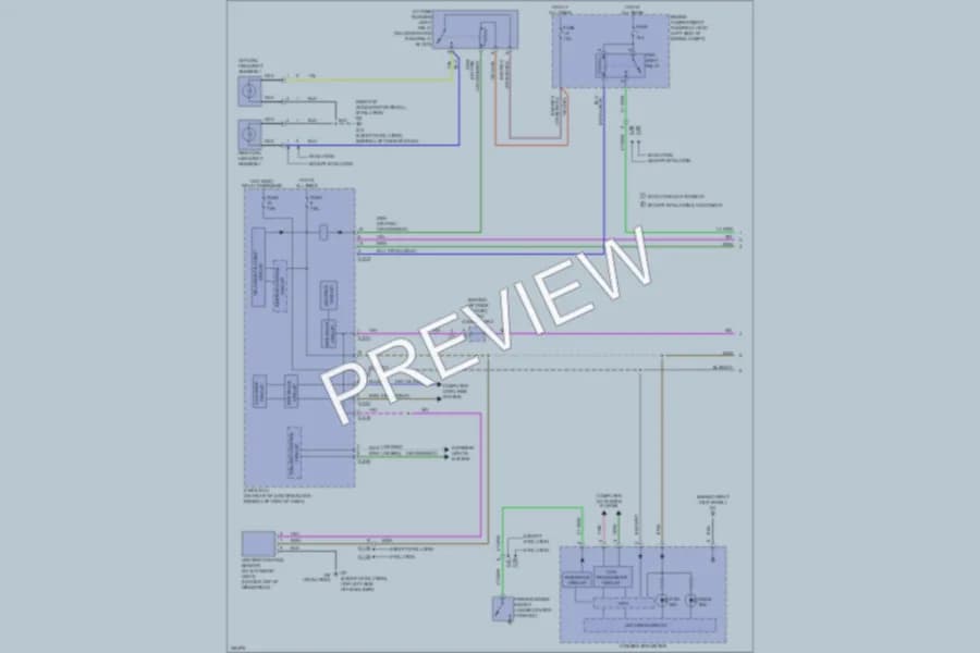 2010 Mitsubishi LancerSportback Headlights wiring diagram preview