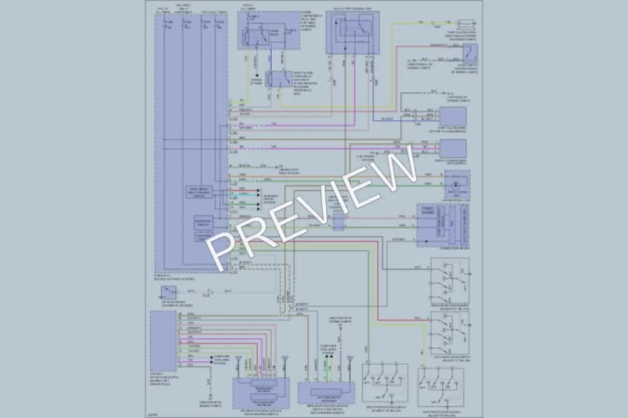 2010 Mitsubishi Outlander Anti Theft wiring diagram preview